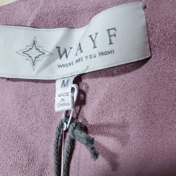 NEW WAYF sleeveless peplum top M - Picture 4 of 7